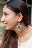 Polki Earring (1-4360)(B)