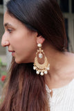Polki Earrings (1-4346)(B)