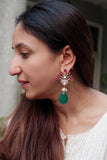 Polki Earrings (1-4345)(B)