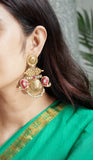 Kundan Earring (1-4363)(R)
