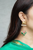Kundan Earring (1-4382)(R)