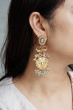 Kundan Earring (1-4370)(R)