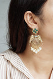 Kundan Earring (1-4386)(R)(ALREADY DISCOUNTED)
