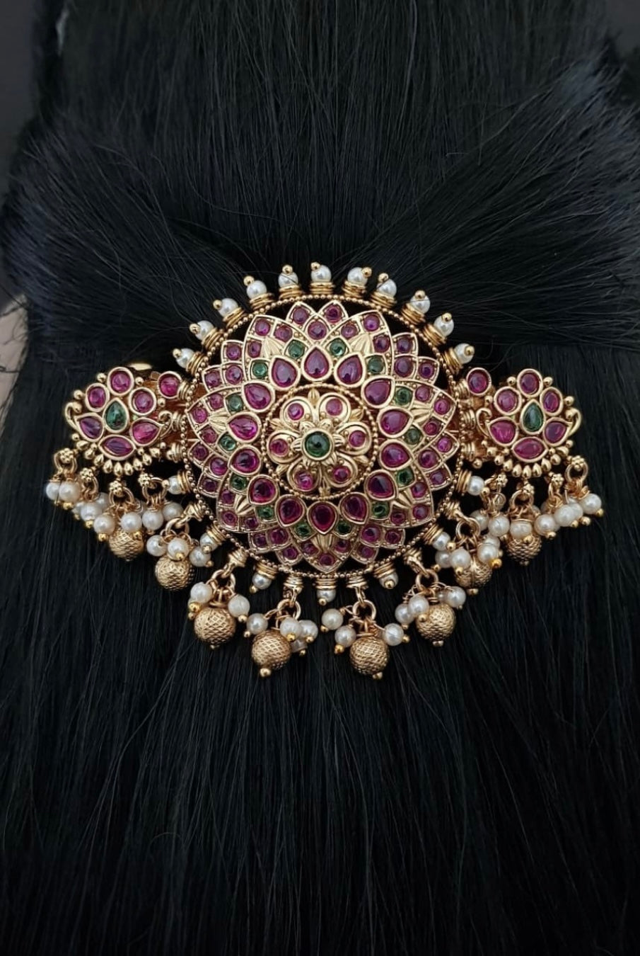 Antique Hair Clip (5-1622)(AK) - JEWELSTYLE