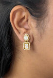 Polki Earrings (1-4943)(B) - JEWELSTYLE