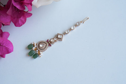 Polki Maangtika (5-1670)(B) - JEWELSTYLE