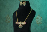 Polki Necklace set (4-8883)(B)