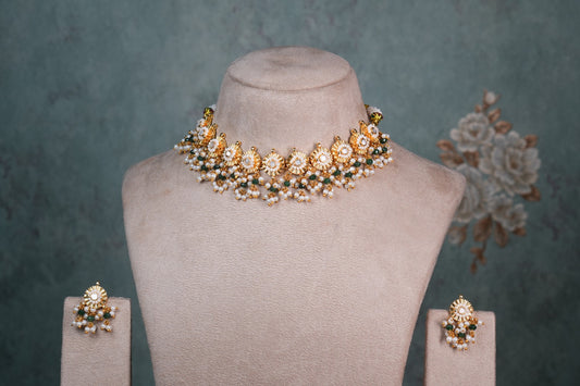 Mother of pearl Necklace Set (4-8951)(A)