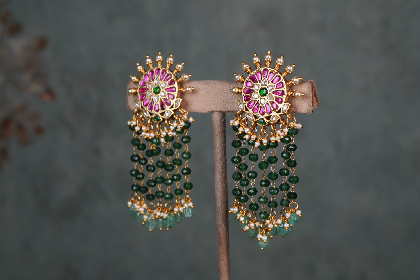 Kundan Earrings (1-5057)(AK)