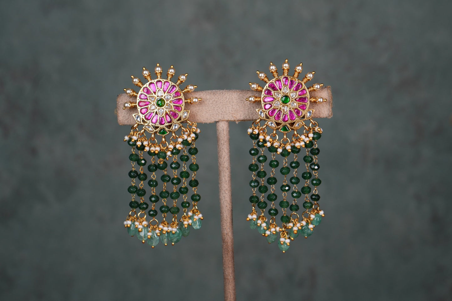Kundan Earrings (1-5057)(AK)