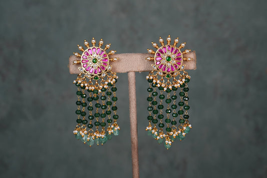 Kundan Earrings (1-5057)(AK)