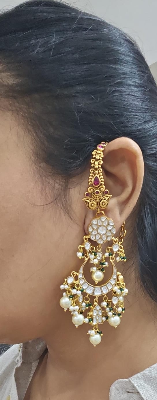 Antique Earchain(9-395)(AK)