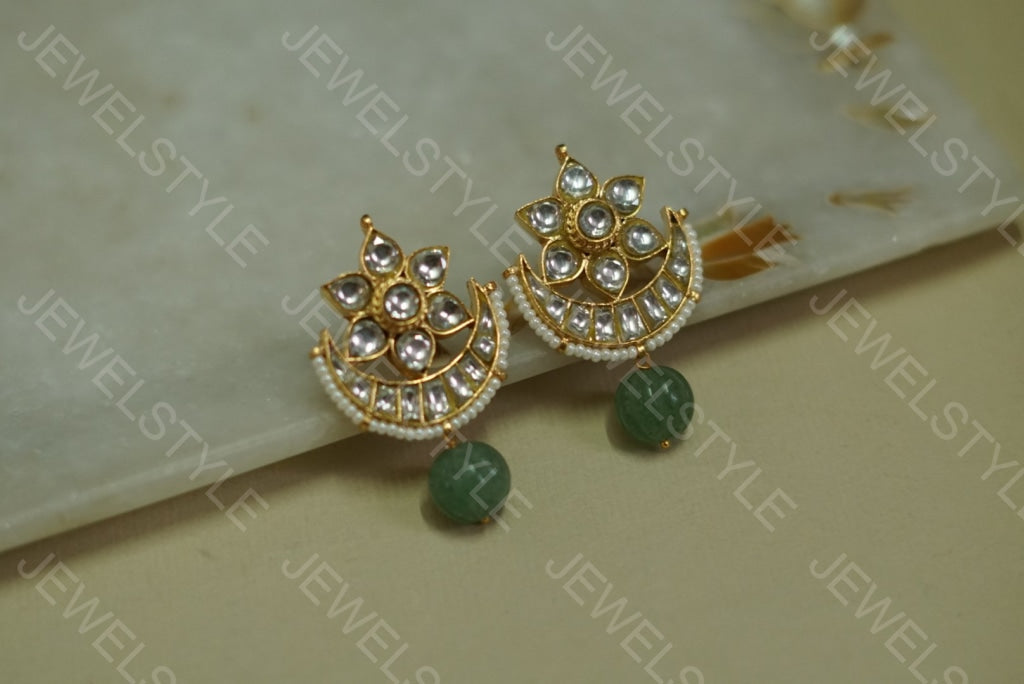 Kundan studs(1-1150)(PREORDER) - JEWELSTYLE