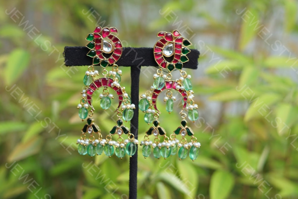 Kundan Earrings (1-1288)(Preorder)