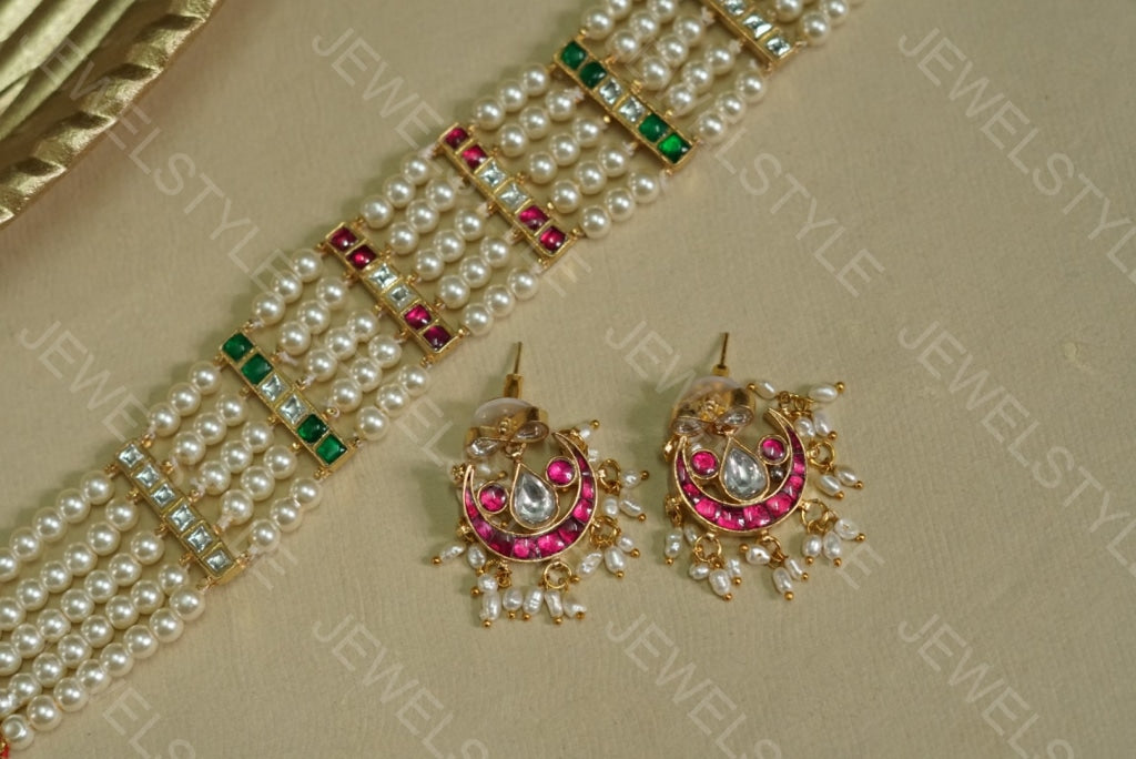 Kundan Choker set (4-1670)(preorder)