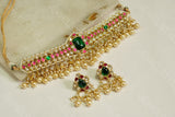 Kundan Choker set(PREORDER)(4-1517)