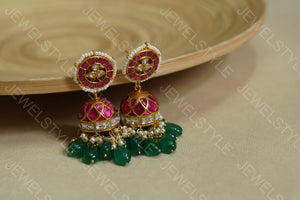 Kundan Jhumki (1-1639)(PREORDER)