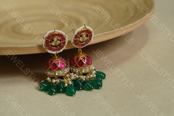 Kundan Jhumki (1-1639)(PREORDER)