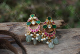 Kundan earing (1-2348)(R)(preorder)