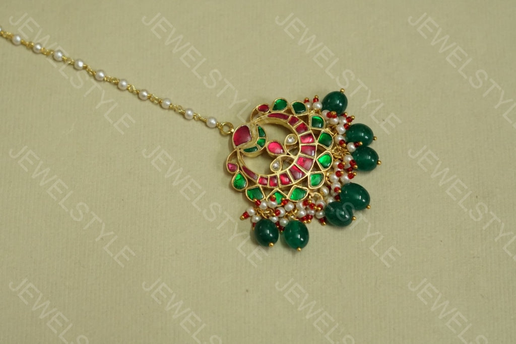 Kundan Maangtika( Preorder) 5-57 - JEWELSTYLE