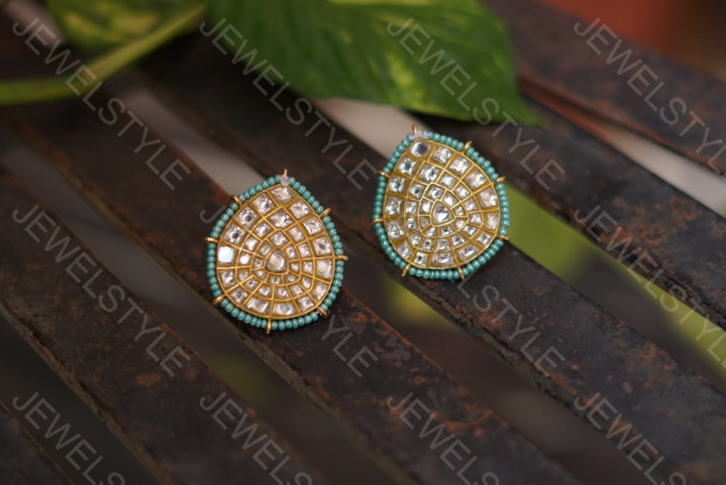 Kundan studs (Preorder) 1-714 - JEWELSTYLE