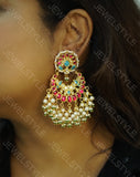 Kundan Earrings (1-1588) (PREORDER)