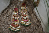 Kundan Earrings  (1-2626)(R)(PREORDER)