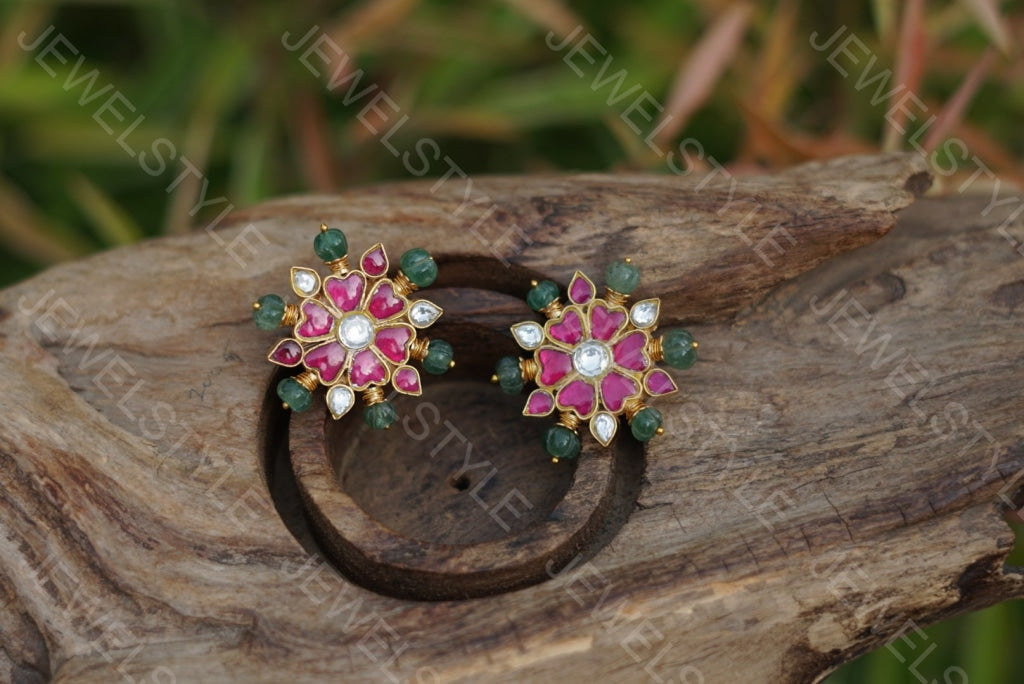 Kundan studs  (1-1208) (PREORDER)