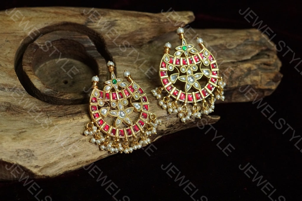 Kundan studs(Preorder) 1-607 - JEWELSTYLE