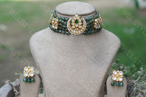 Kundan Choker set(4-3289)(PREORDER)