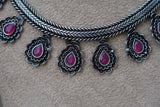 Oxidised necklace (4-5158)