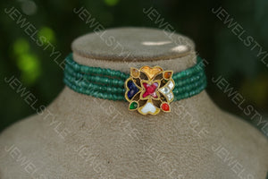 Kundan Choker (4-2127)(PREORDER)