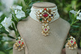 Navratan Kundan Choker set(PREORDER)(R)(4-1562)