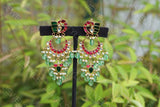 Kundan Earrings (1-1289)(Preorder)
