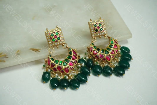 Kundan Earrings (1-1349) (PREORDER)