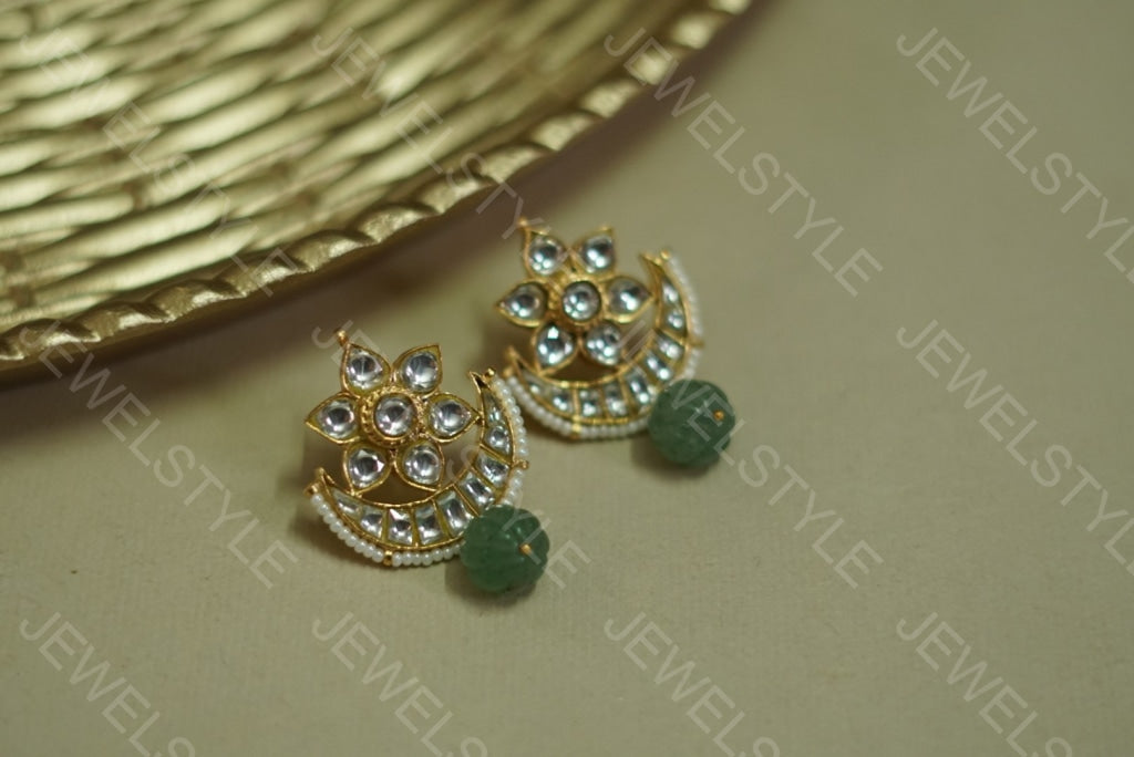 Kundan studs(1-1150)(PREORDER) - JEWELSTYLE