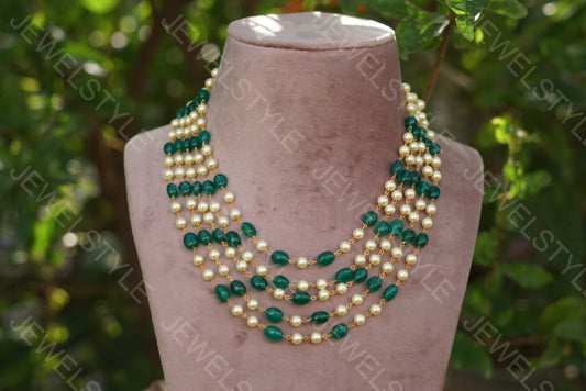Beads Necklace (4-1292) - JEWELSTYLE