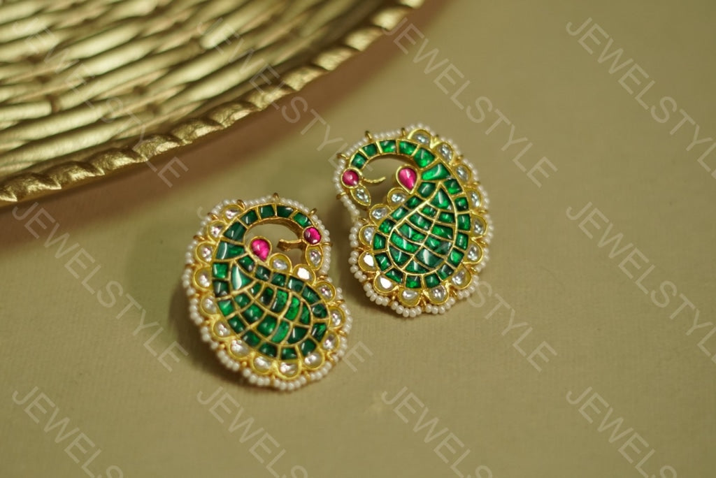 Kundan studs(Preorder) 1-931 - JEWELSTYLE