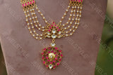 Kundan Long necklace set(PREORDER)