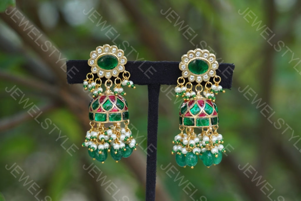 Kundan Jhumki(PREORDER) 1-1146 - JEWELSTYLE