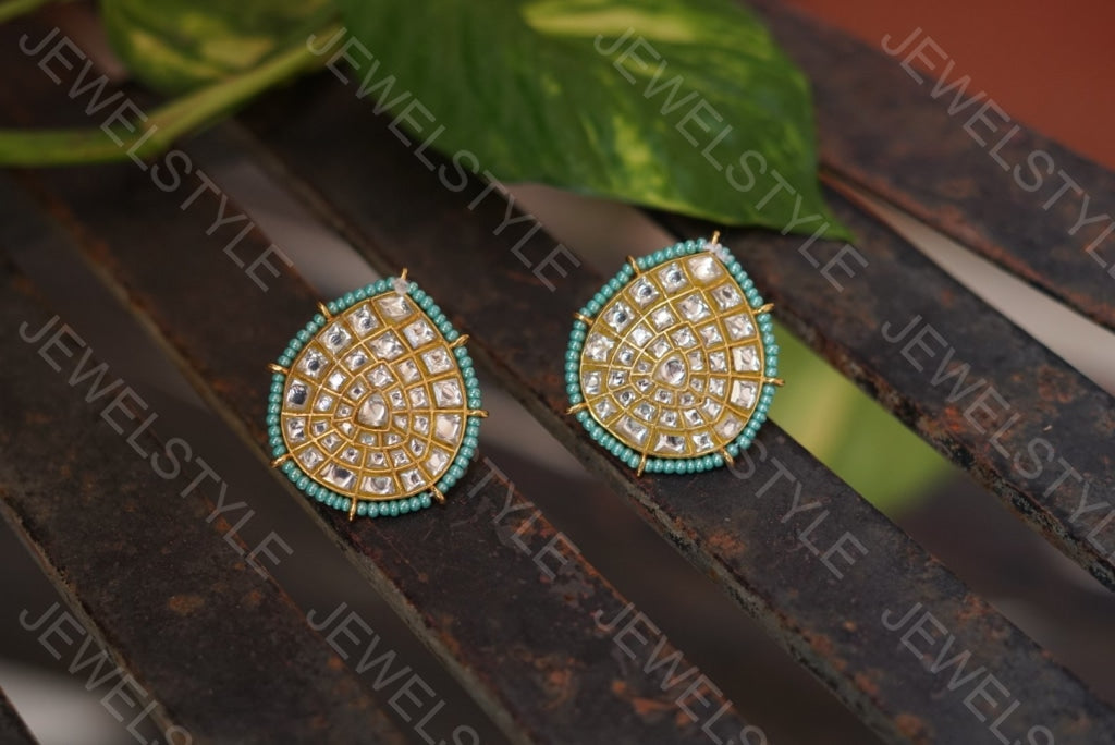 Kundan studs (Preorder) 1-714 - JEWELSTYLE