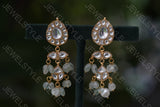 Kundan earring  (1-2358)(R)(PREORDER)