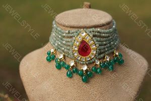 Kundan Choker (4-968)(R)(preorder)