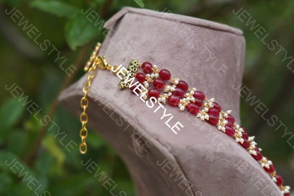 3 layer Necklace (4-1353) - JEWELSTYLE