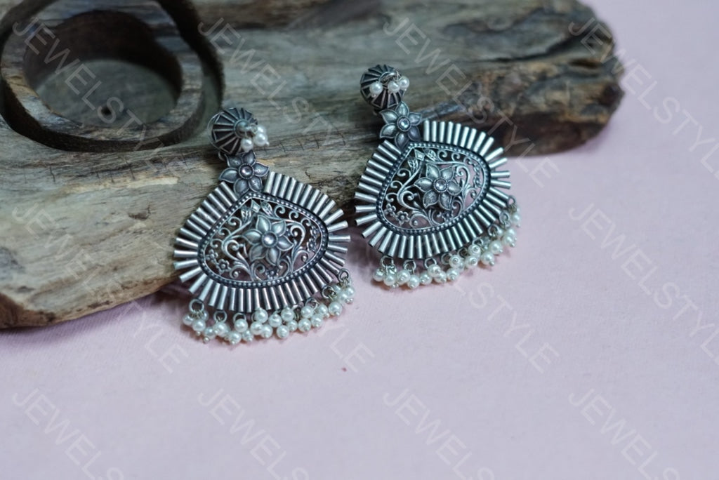 Oxidised earring (1-894)(ON  SALE) - JEWELSTYLE