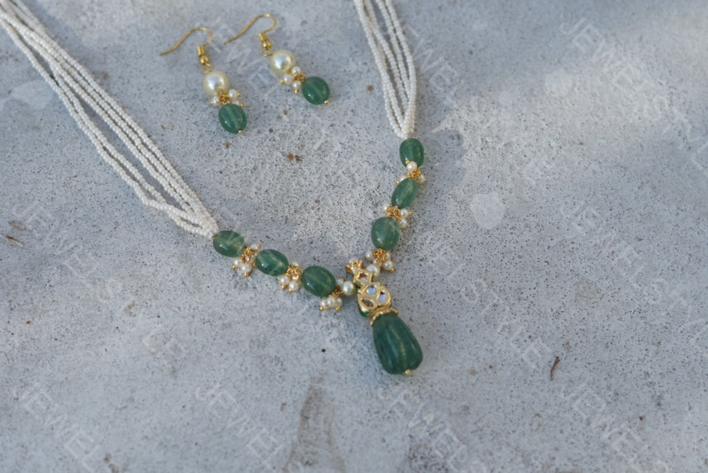 Beads necklace set(4-3234) - JEWELSTYLE