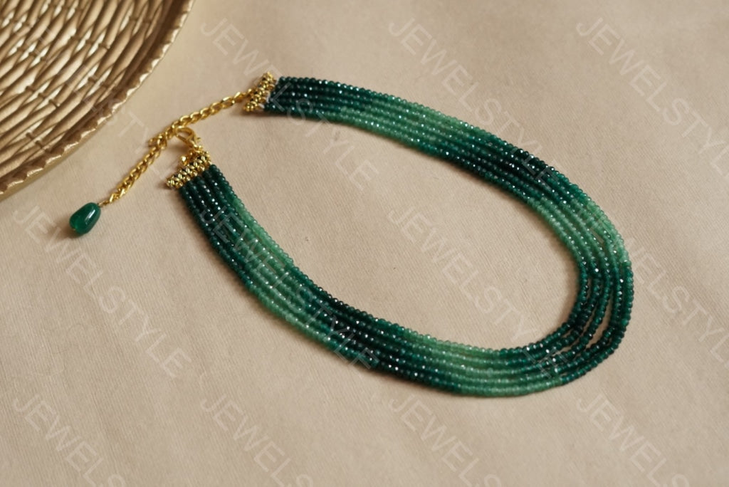 Beads Necklace(4-1293) - JEWELSTYLE