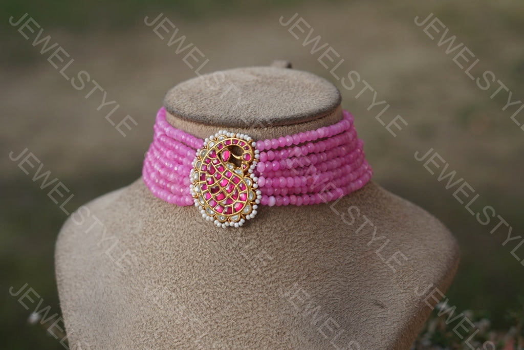 Kundan choker (4-3247)(preorder)