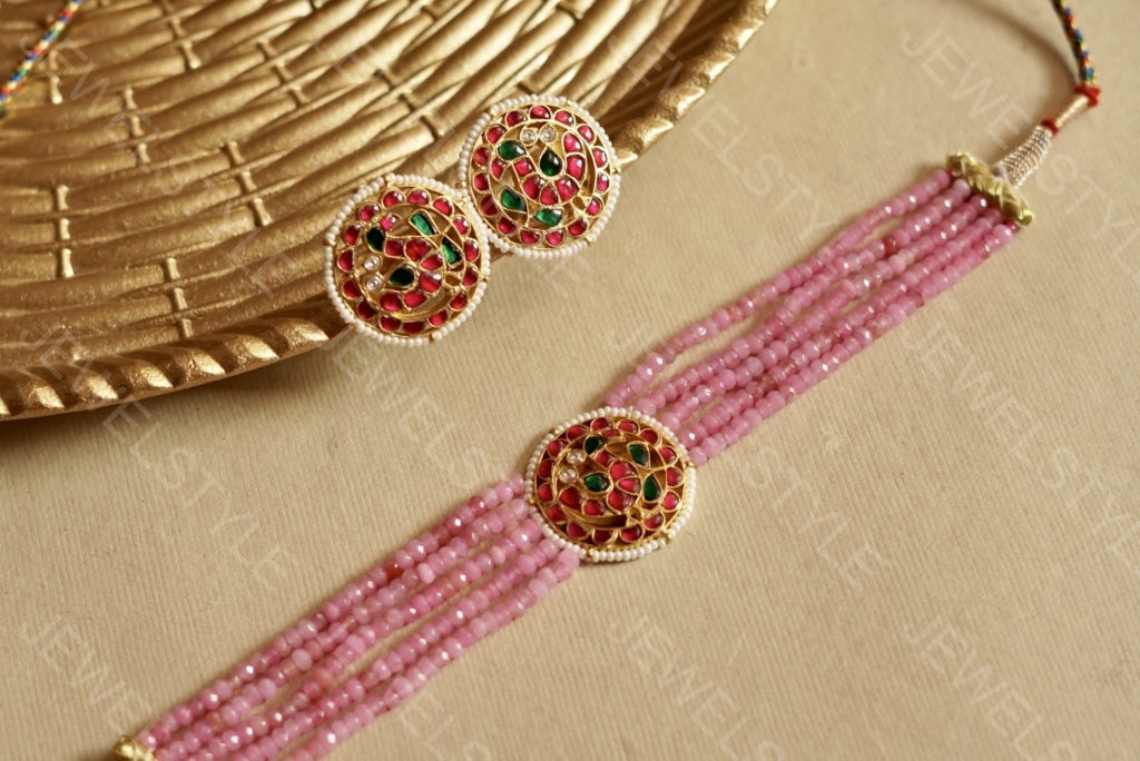 Kundan Choker set (4-963)( preorder) - JEWELSTYLE