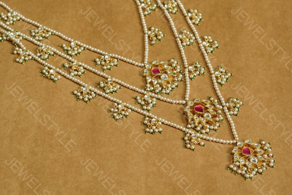 3 layer Rani Haar (4-1103)(Preorder) - JEWELSTYLE